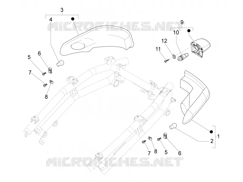 Rear headlamps - Turn signal lamps