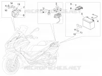 Remote control switches - Battery - Horn