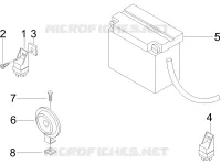 Remote control switches - Battery - Horn