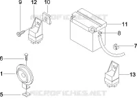 Remote control switches - Battery - Horn