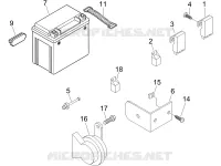 Remote control switches - Battery - Horn