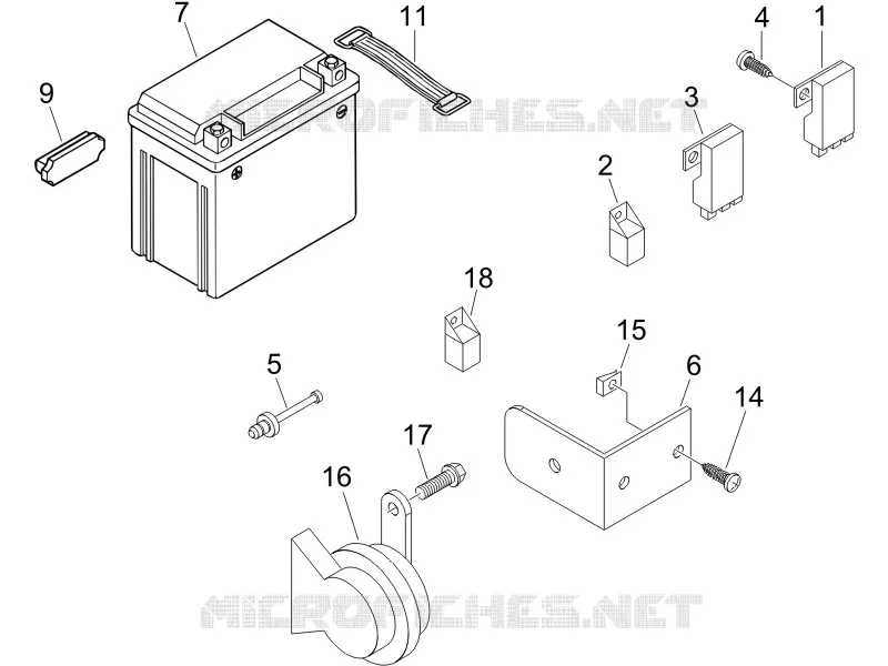 Remote control switches - Battery - Horn