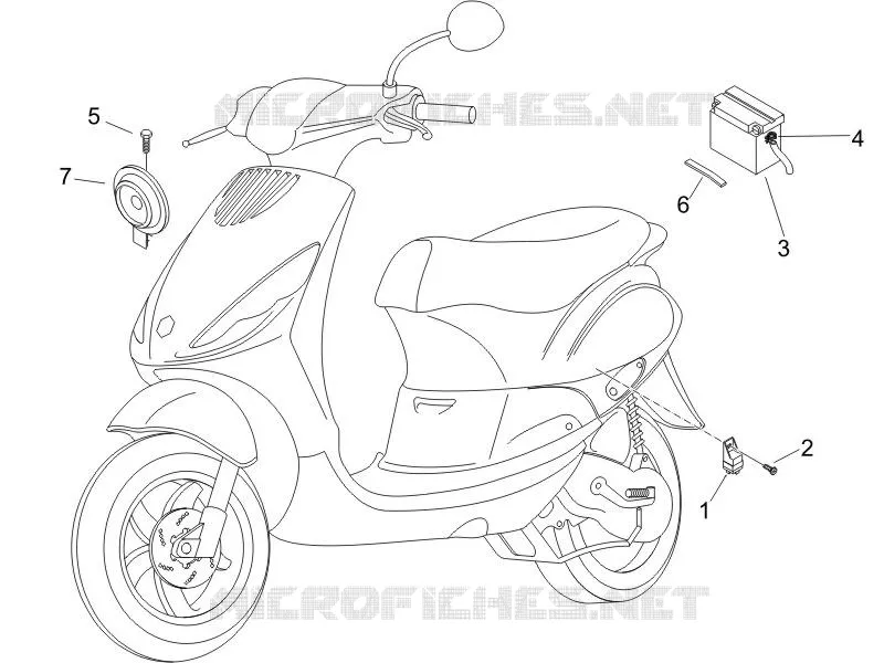Remote control switches - Battery - Horn