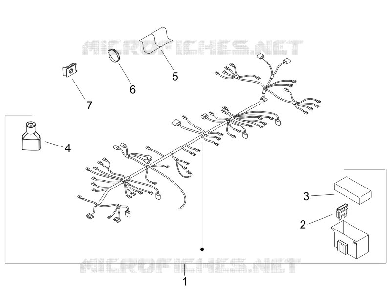 Main cable harness
