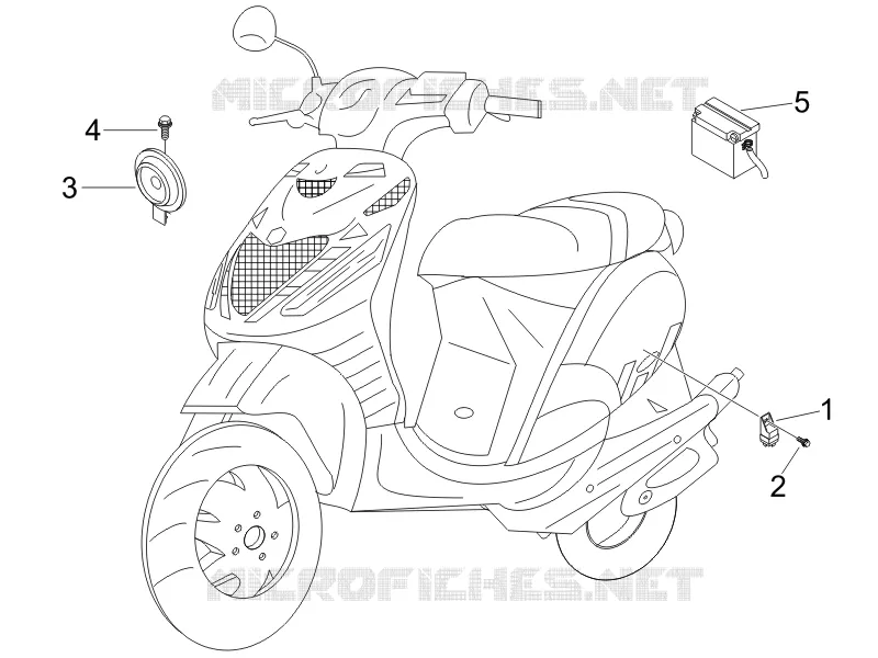 Remote control switches - Battery - Horn