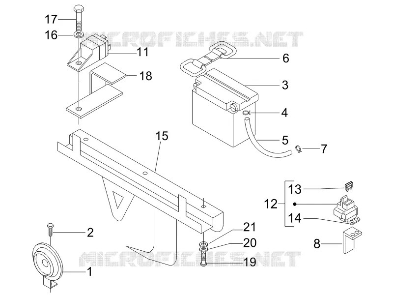 Remote control switches - Battery - Horn