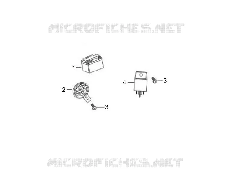 Remote control switches - Battery - Horn
