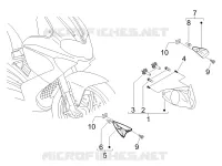 Front headlamps - Turn signal lamps