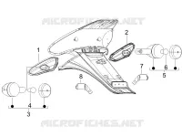 Rear headlamps - Turn signal lamps