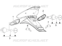 Rear headlamps - Turn signal lamps