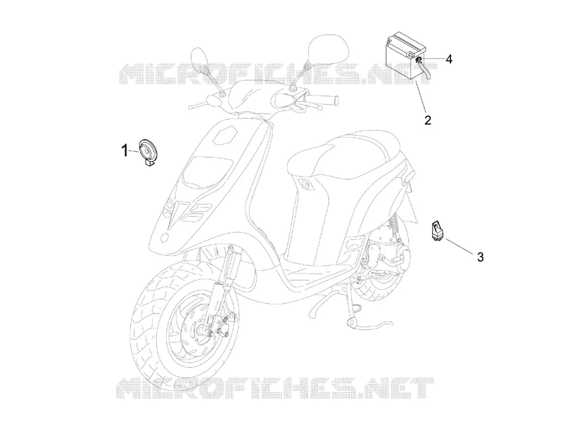 Remote control switches - Battery - Horn