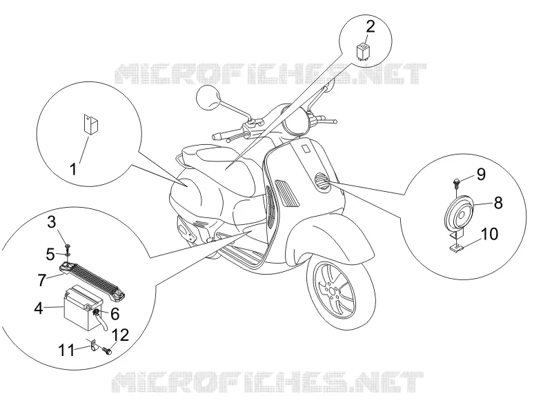 Remote control switches - Battery - Horn