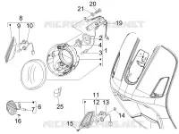 Front headlamps - Turn signal lamps