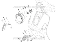 Front headlamps - Turn signal lamps