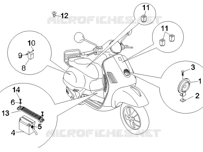 Remote control switches - Battery - Horn