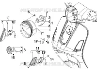 Front headlamps - Turn signal lamps