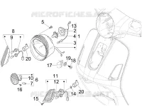 Front headlamps - Turn signal lamps