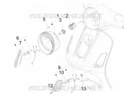 Front headlamps - Turn signal lamps
