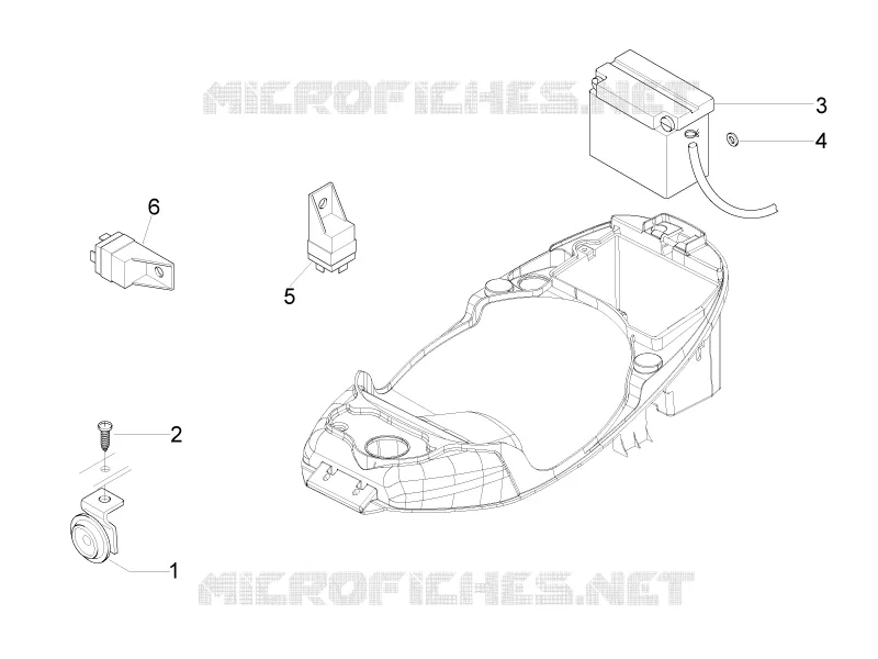Remote control switches - Battery - Horn