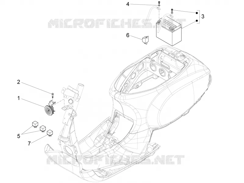 Remote control switches - Battery - Horn