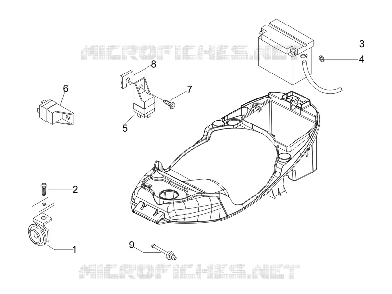 Remote control switches - Battery - Horn