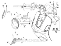 Front headlamps - Turn signal lamps