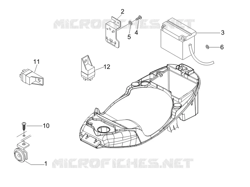 Remote control switches - Battery - Horn
