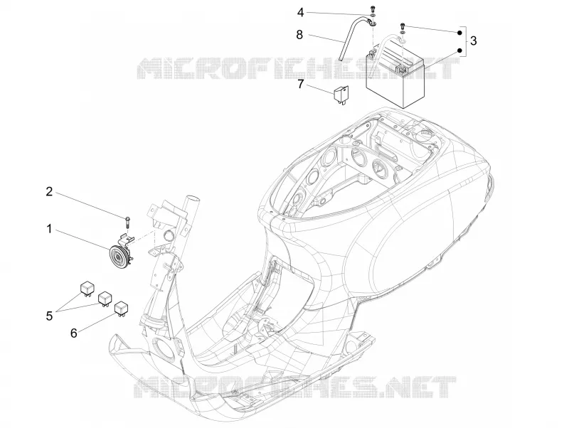 Remote control switches - Battery - Horn