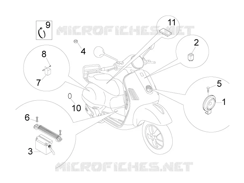 Remote control switches - Battery - Horn