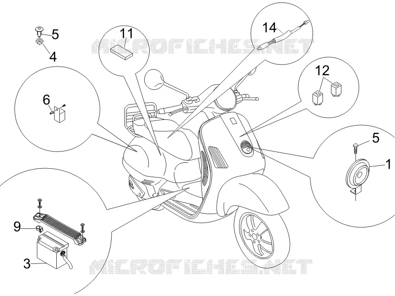 Remote control switches - Battery - Horn
