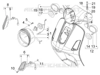 Front headlamps - Turn signal lamps