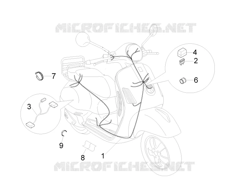 Main cable harness