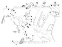 Front headlamps - Turn signal lamps