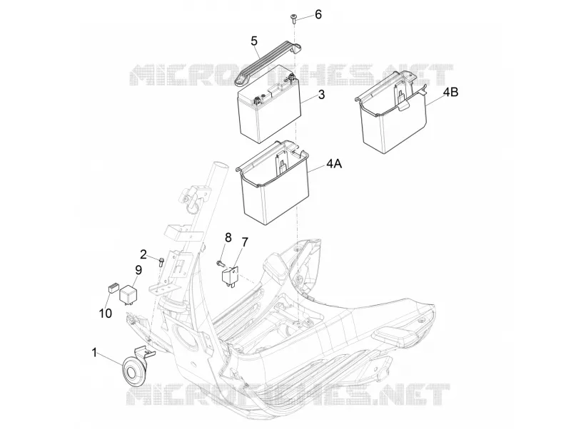 Remote control switches - Battery - Horn