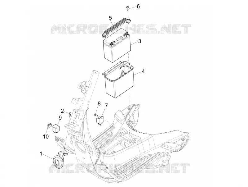Remote control switches - Battery - Horn