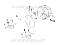 Front headlamps - Turn signal lamps