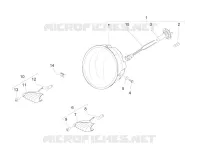 Front headlamps - Turn signal lamps