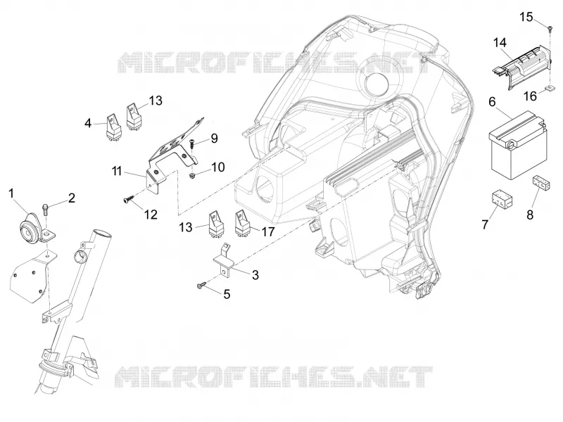 Remote control switches - Battery - Horn