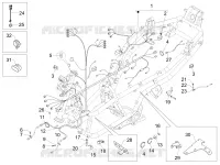 Main cable harness