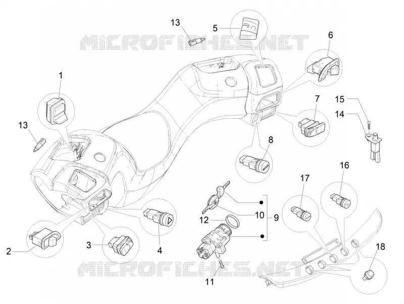 Selectors - Switches - Buttons
