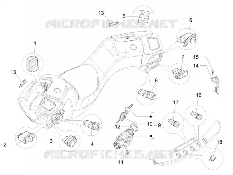 Selectors - Switches - Buttons