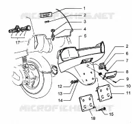 Number plate holder