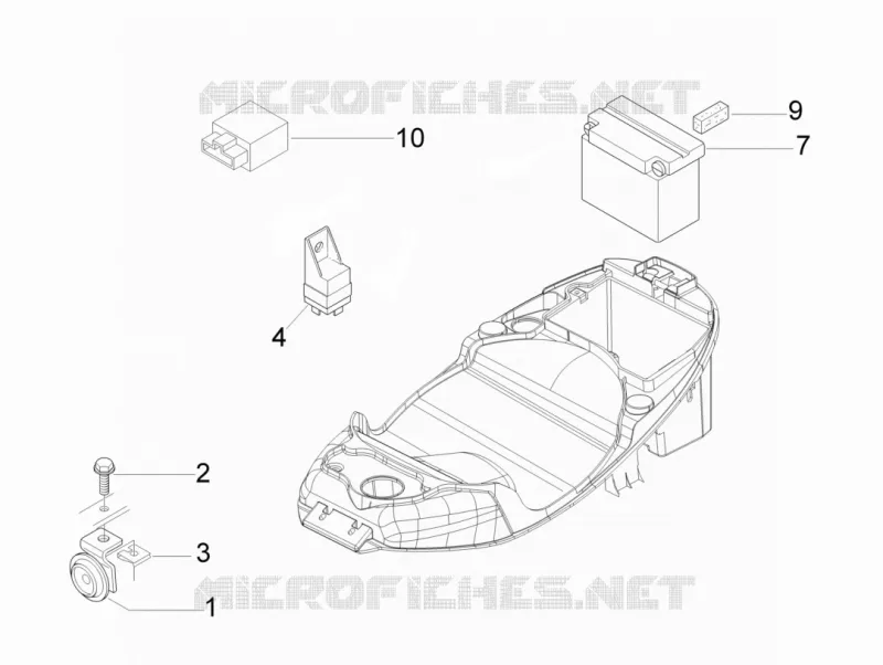 Remote control switches - Battery - Horn