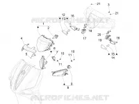 Front headlamps - Turn signal lamps