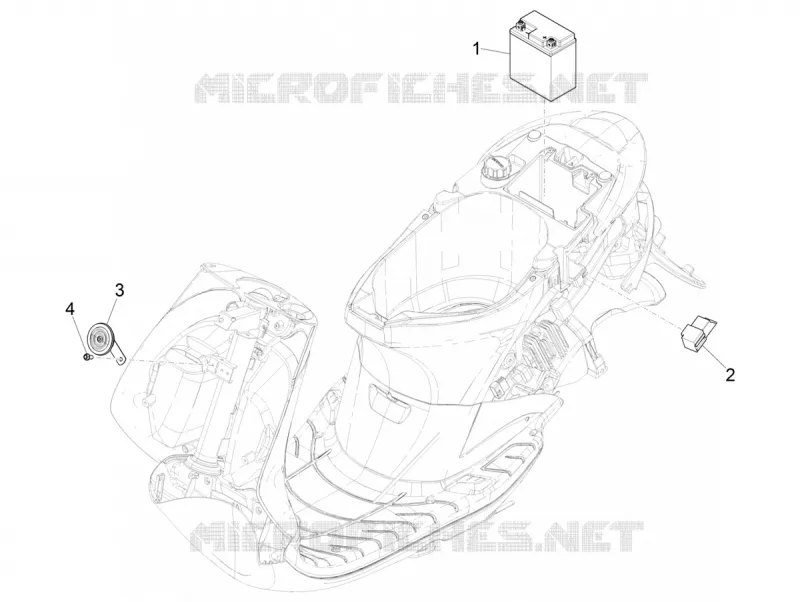 Remote control switches - Battery - Horn