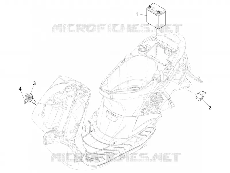 Remote control switches - Battery - Horn